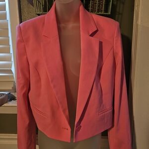 Express crop blazer